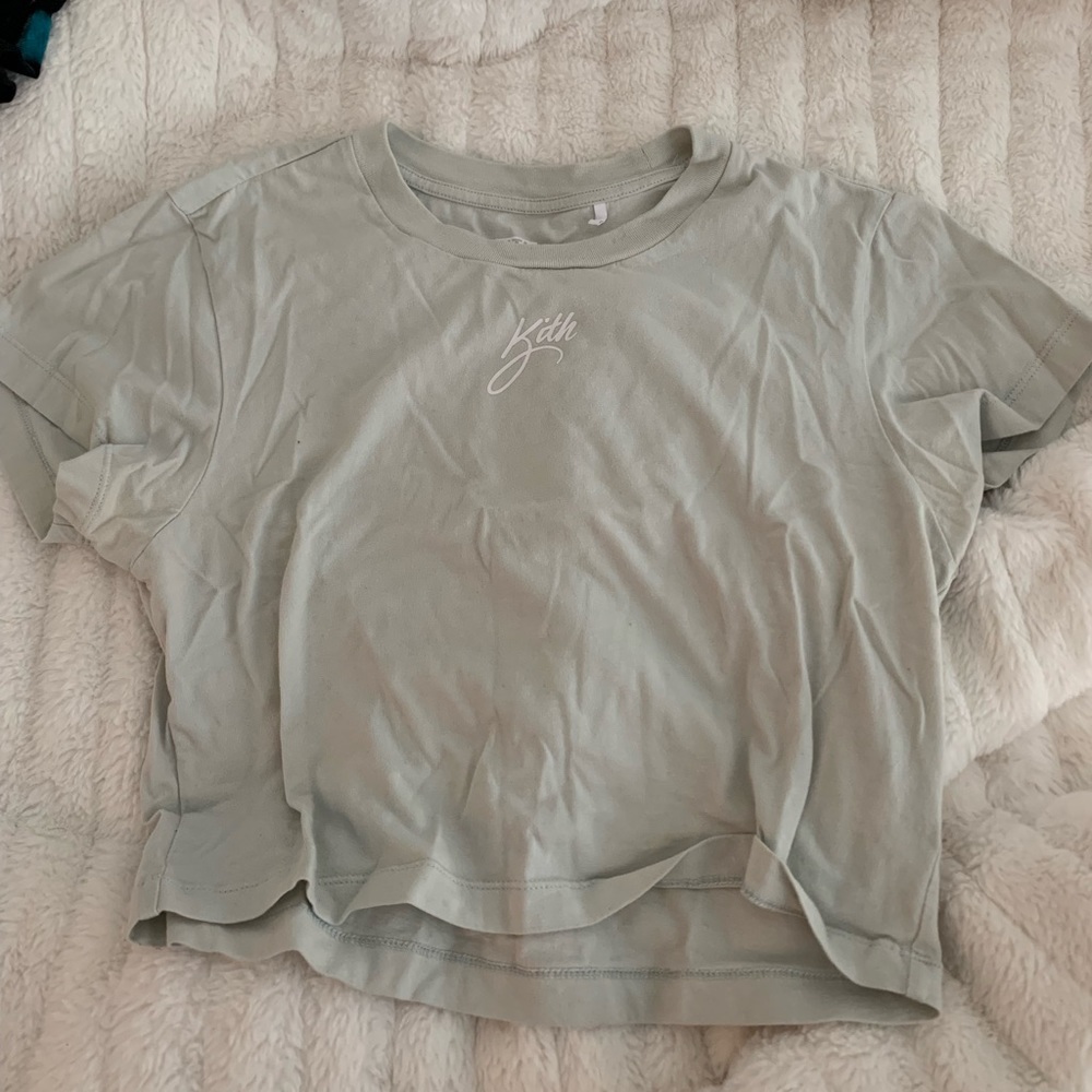 Kith Mulberry Tee Light Gray EUC